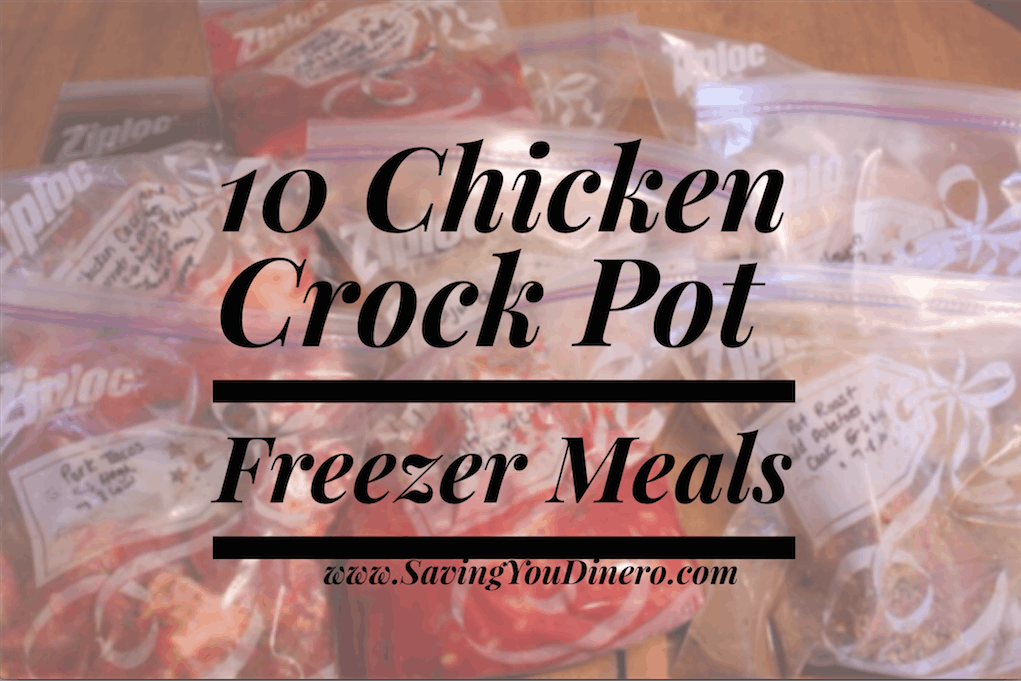 10 Easy to Cook Chicken Crock Pot Freezer Recipes Our Home Sweet Home