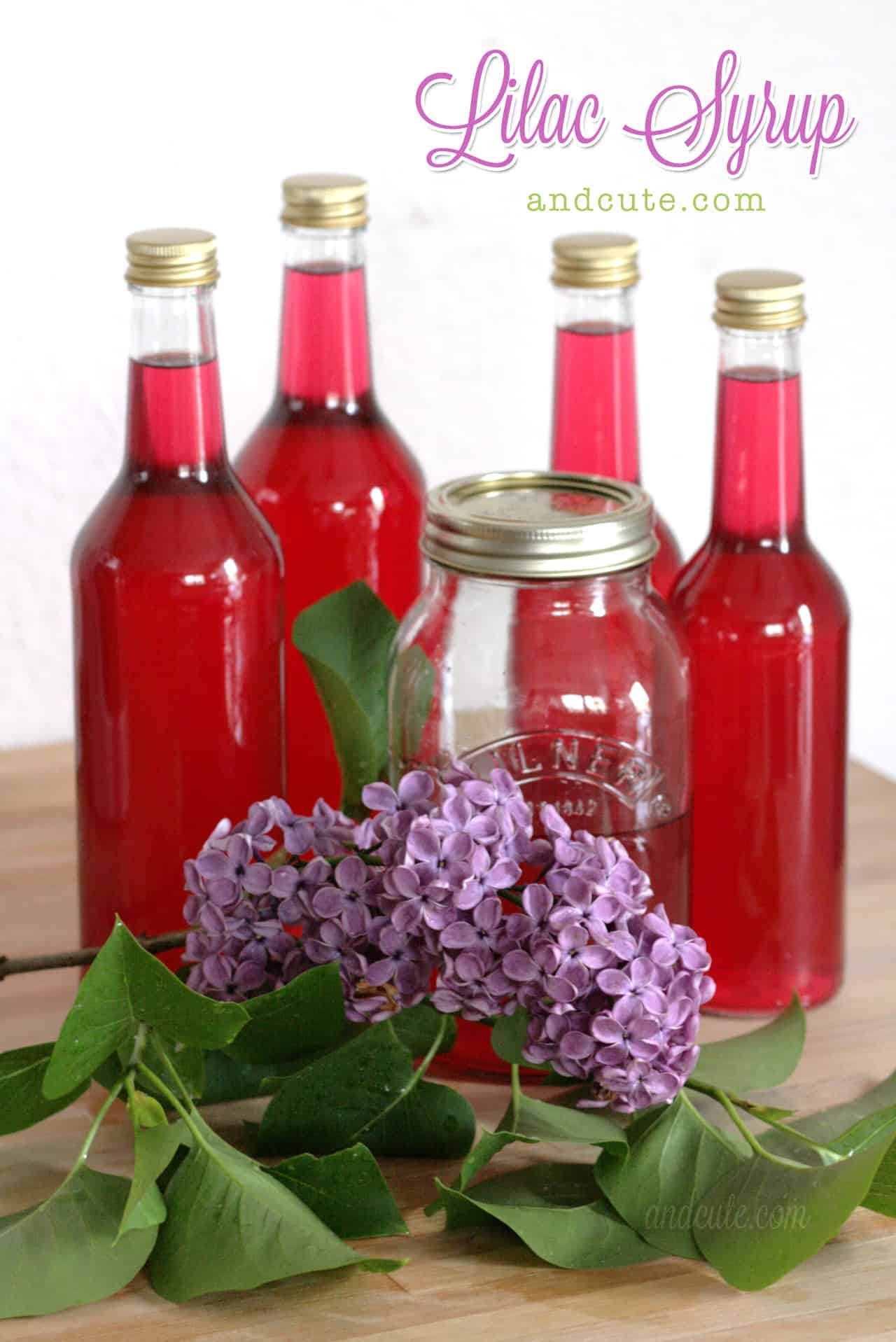 Homemade Lilac Syrup Recipe Our Home Sweet Home